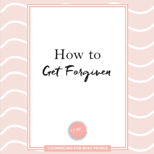 how to get forgiven